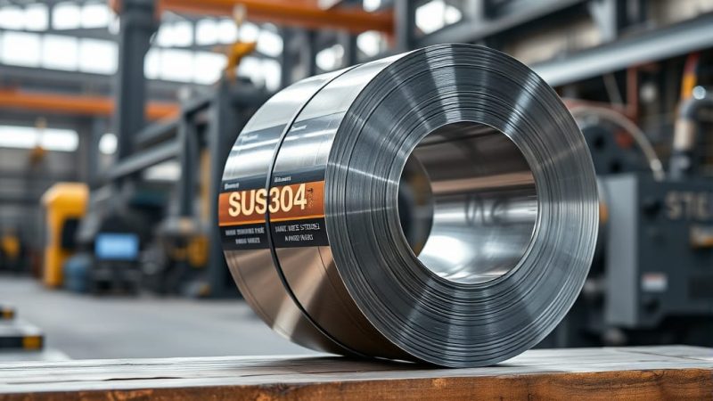 Inox 304 YongJin cao cấp với độ bền vượt trội và bề mặt sáng đẹp